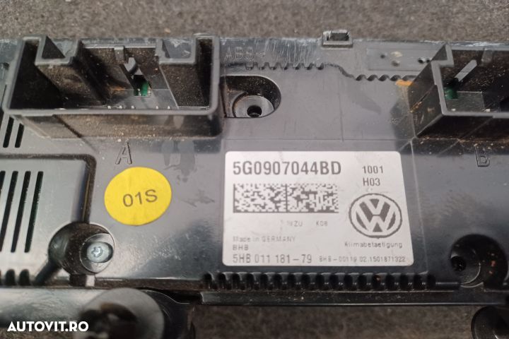 Comanda AC 5G0907044BD 5HB011181 5G0907044BD 5HB011181 Volkswagen VW - 5