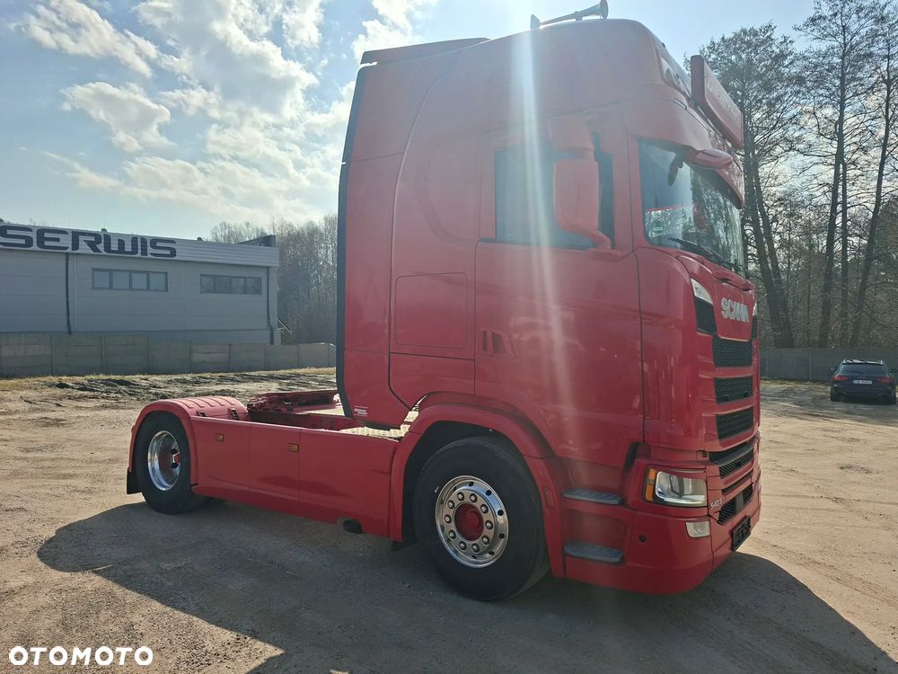 Scania S540 Import Niemcy / Klima Postojowa/ FULL AIR/ Skóry/Alufelgi - 5