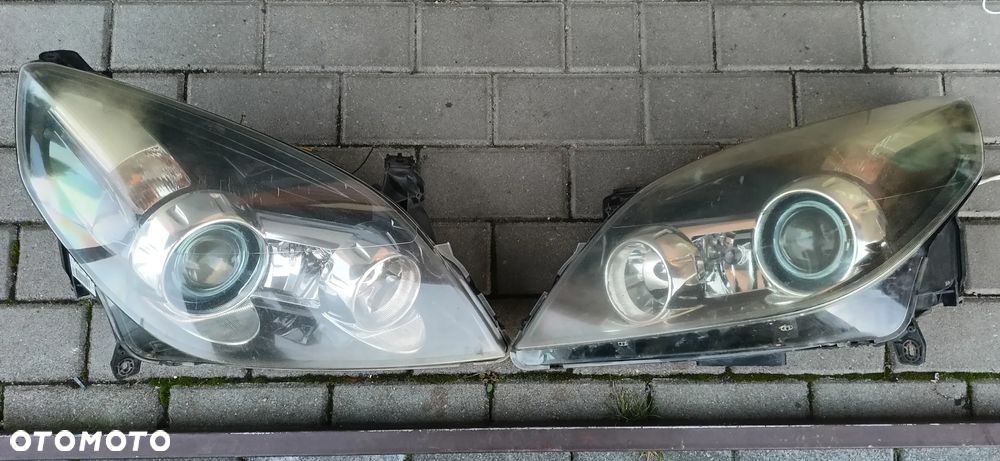 Opel Vectra C Lift Reflektor Prawy+Lewy Bixenon Ciemny Europa - 1