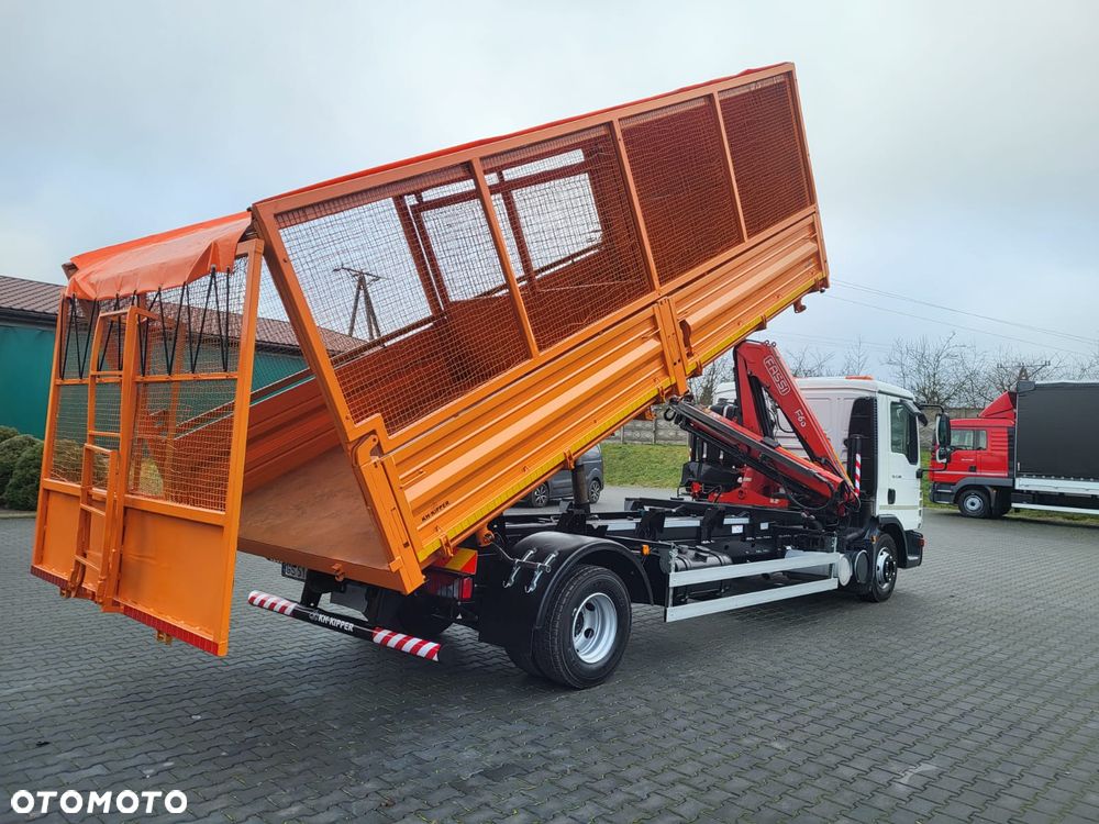 MAN TGL 12.180 Wywrotka 3 Stronna + HDS Komunalny Krajowy - 11