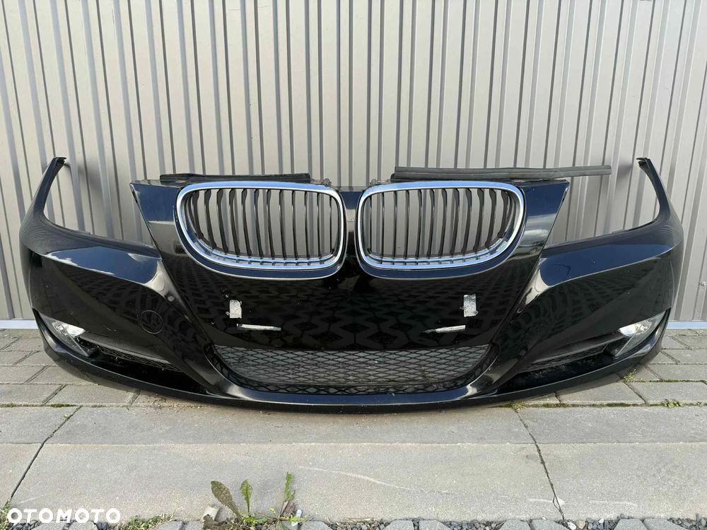 BMW 3 E90 E91 LCI Lift Zderzak przód przedni kompletny Schwarz 2 668 08-12r - 1