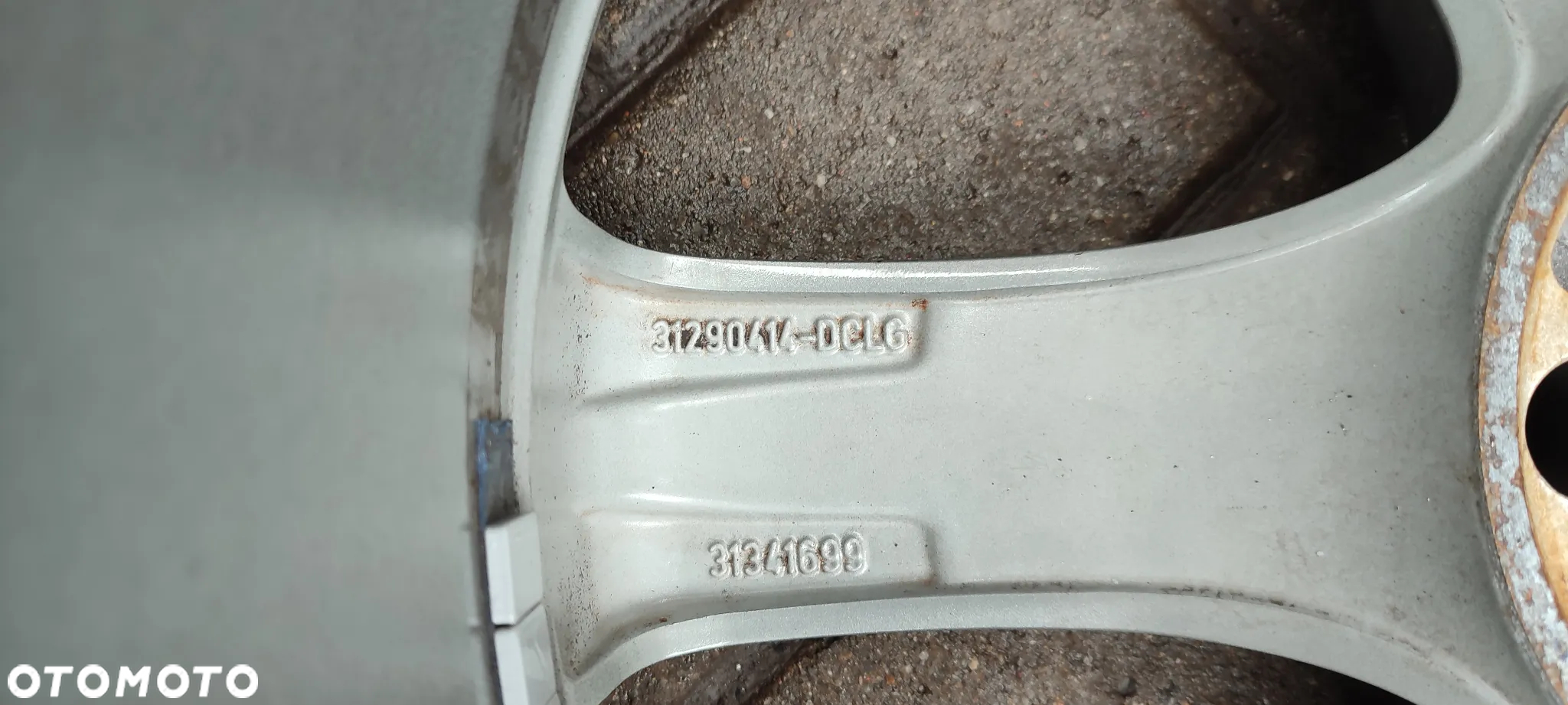 FELGI ALUMINIOWE 31290414DCLG 5x108 8Jx18 CALI ET 45 VOLVO V70 C70 BORBET KOMPLET 4 SZTUKI - 12