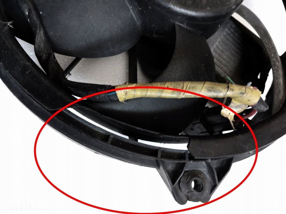 PEUGEOT 407 2.7HDI COUPE WENTYLATOR CHŁODNICY - 2