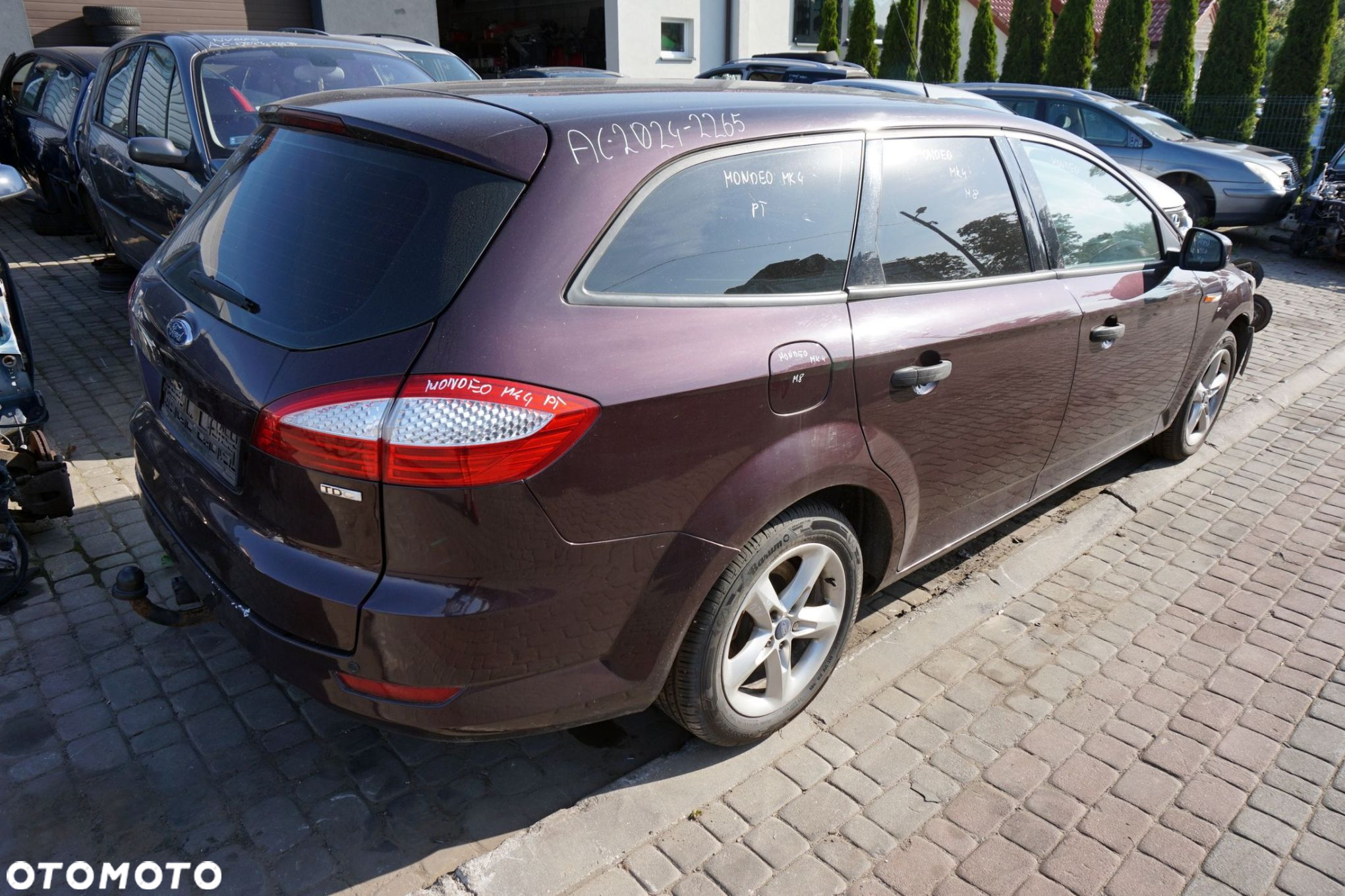 FORD MONDEO IV MK4 KOMBI 2010 M8 1.8 TDCI QYBA KHBA 125KM MTX75 3.41 BORDOWY MORELLO na części - 4