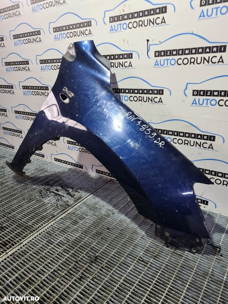 Aripa Dreapta Fata Toyota RAV 4 III 2005 - 2009 4 Usi ALBASTRU (859) - 3
