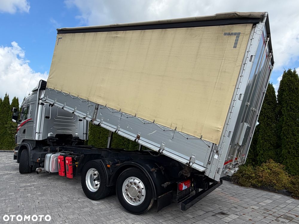 Scania / R440 / 6X2 / WYWROTKA+BURTO-FIRANKA / ZBOŻA-OTRĘBY-TORF ITP. / - 10