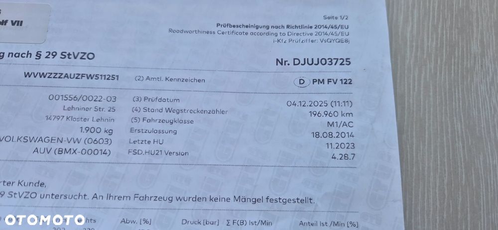 Volkswagen Golf 1.4 TSI BMT Highline DSG - 39