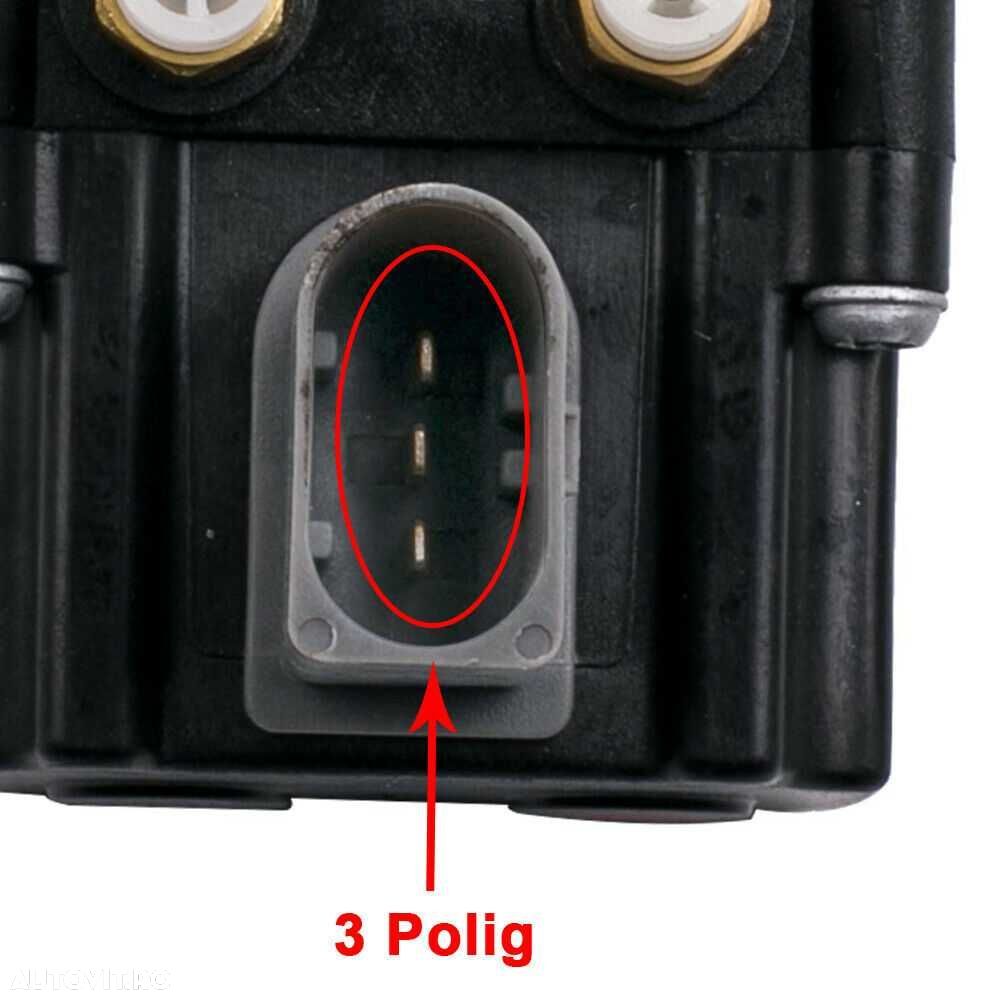 Bloc Valve Valva Compresor Perne Aer BMW X5 E70 X6 E71 Seria 5 E61 NOU - 4