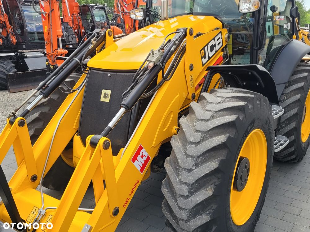 JCB 4CX / dżojstik / 4400h / bogate wyposażenie / sprowadzona / - 8