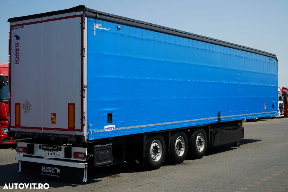 Schmitz Cargobull CORTINĂ / STANDARD / TRANSPALET / SISTEM RSAB / AXĂ RIDICATĂ / AXE SCHMITZ / 2019 / - 6