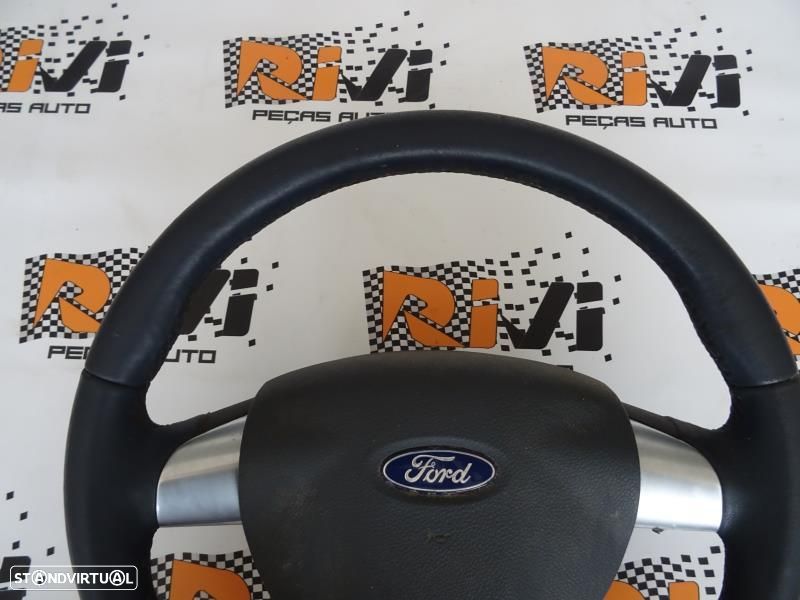 Volante Ford Focus Ii (Da_, Hcp, Dp)  Volante De 3 Braços Em Pele Ford - 6