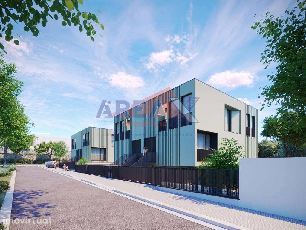 LOTE 5 - Moradia geminada T4 - arquitetura contemporânea - Grande imagem: 5/22