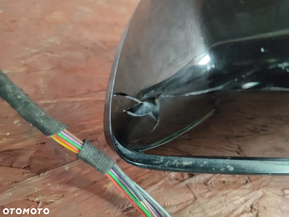 BMW E60 / E61 ORYGINALNE 2xLUSTERKA ZEWNĘTRZNE PRAWA STRONA EUROPA ELEKTRYCZNIE SKŁADANE, PODŚWIETLANE, FOTOCHROMATYCZNE, PODGRZEWANE 6-PIN O NR. 7 189 529 / 7 899 281 OEM - 15