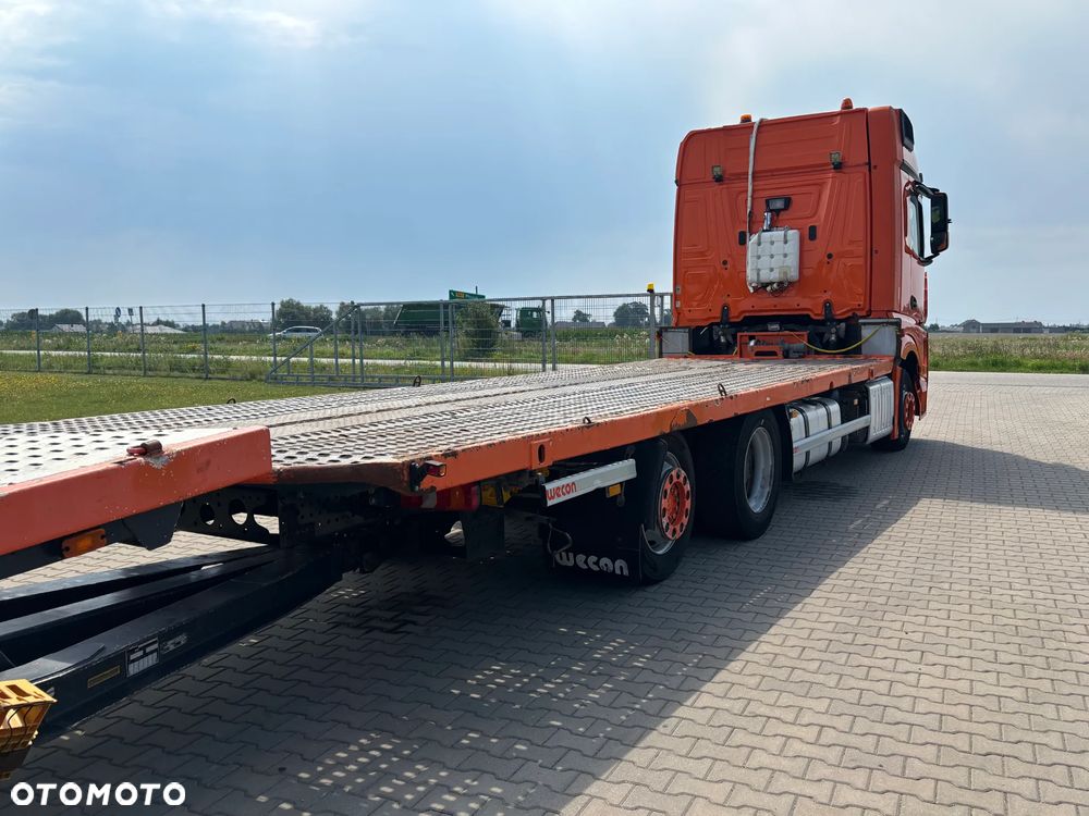 Mercedes-Benz Actros 2645 6x2 kabina Big Space, SOLO STAR z przyczepą POLKON zestaw niskopodwoziowy , laweta , autoholowanie, transport pojazdów , transport maszyn, pojazd do transortu słomy, mega, lowdeck, cały na poduszkach w bardzo dobrym stanie z Niemiec - 13