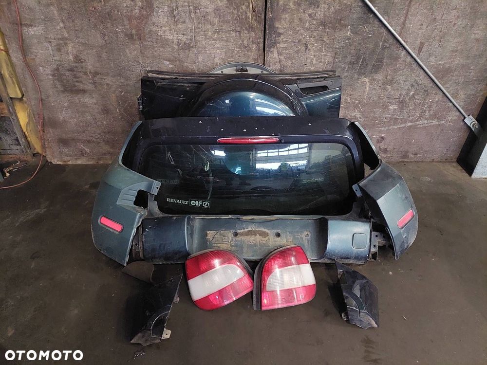 KOMPLETNY TYŁ KLAPA BAGAŻNIKA ZDERZAK LAMPY RENAULT SCENIC I RX4 NV903 - 1