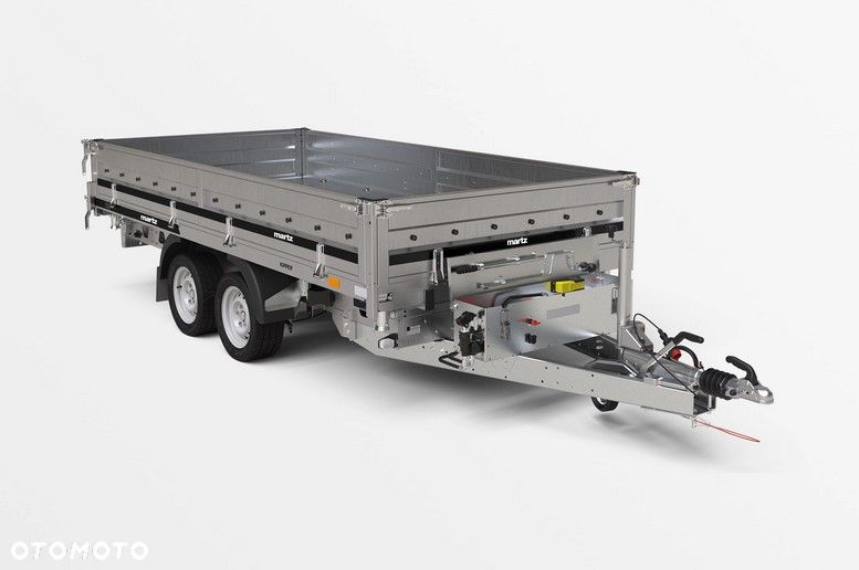 Martz Przyczepa Kiprowana MARTZ KIPPER 360/2 C 3,5T 364x170x40 cm 3500kg 3-stronny kiper elektryczny+ręczny dostawa pod dom - 1