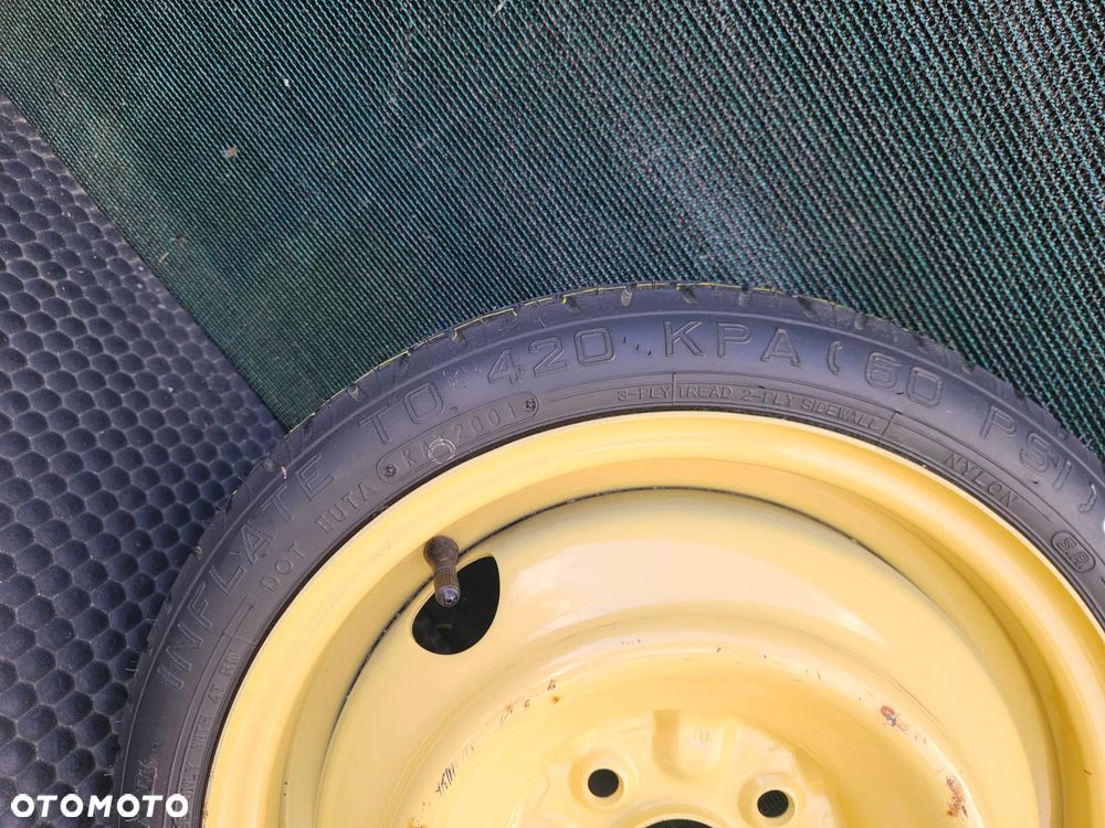 Koło Dojazdowe Dojazdówka Zapasowe Zapasówka 4x100 T115/70 D14 88M Toyota Yaris I 1 Honda - 8