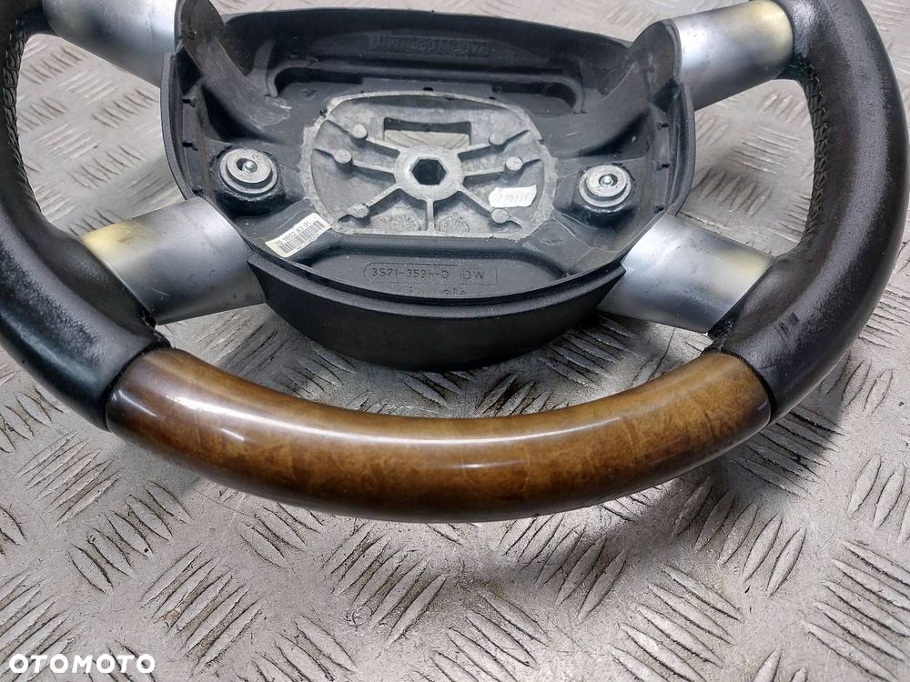 KIEROWNICA + PODUSZKA DREWNO MULTIUFUNKCJA FORD MONDEO MK3 LIFT - 4