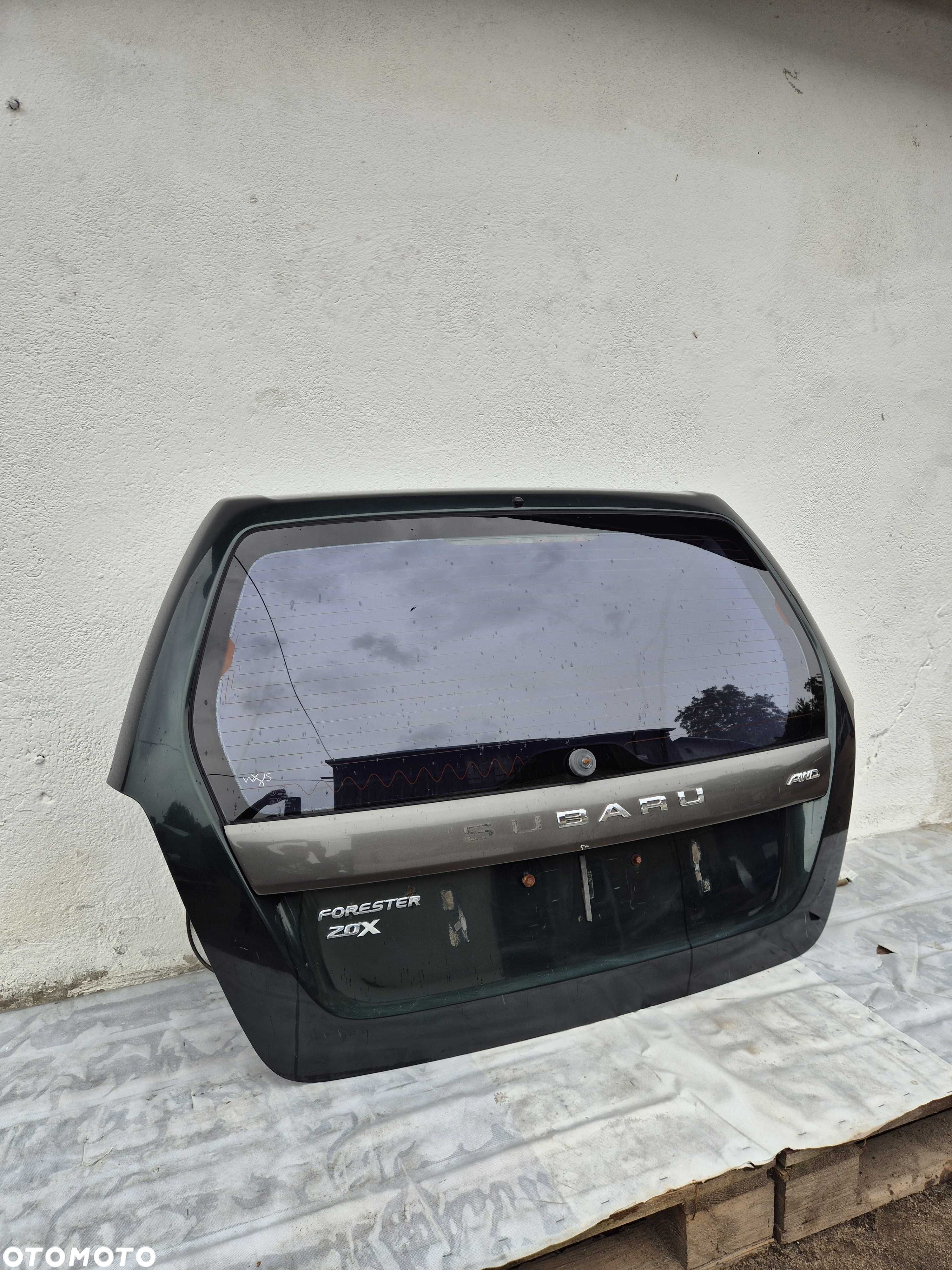 Tylna Tył Klapa Bagażnika Subaru Forester II SG 2C6 Oryginał ZIELONA - 7