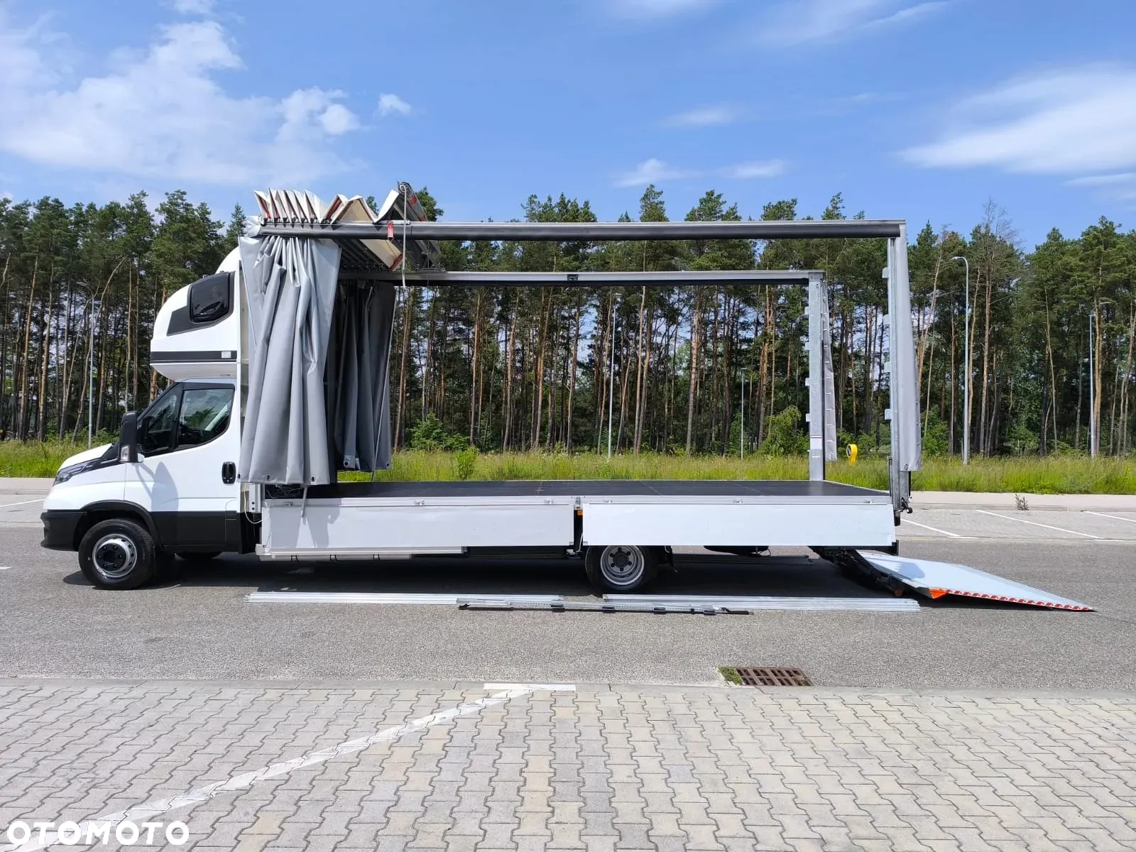 Iveco Daily 70C18 WINDA 1000kg, Sypialnia, 6.45m, 16Palet, 2xFirana + Zsuwany Dach! - 10