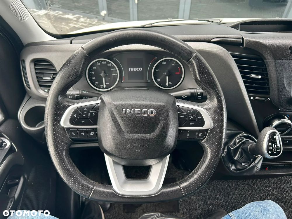 Iveco Daily 50C18 35C18 Hi-Matic 3.0 HPI Kontener 11 palet + winda 750kg **Climatronic**Serwis**Sprowadzony**2022R** - 14