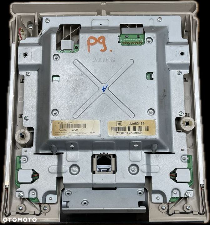 P9 GMC YUKON XL IV 2015 - MONITOR EKRAN PODSUFITKI DVD REY 22883139 - 5