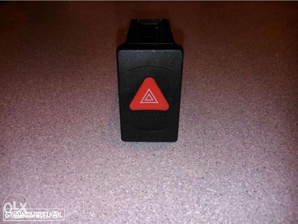 Botao / interruptor 4 piscas VW Passat 1996 / 2005 (NOVO) - 1