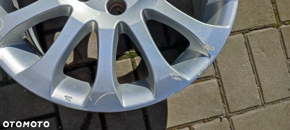 FELGI ALUMNIOWE 5x100 6.5Jx16 CALI ET 43 fi 57.1 5J0601025L SKODA FABIA ROOMSTER RAPID KOMPLET 4 SZTUKI - 7