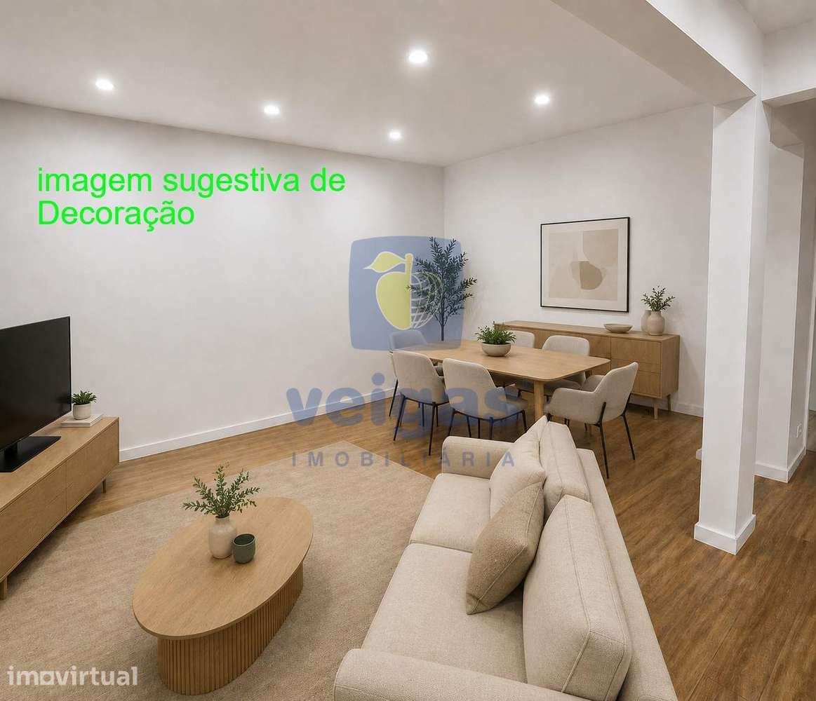 T2 Centro de Alverca AVª principal renovado com quintal cozinha equipa - Grande imagem: 3/48