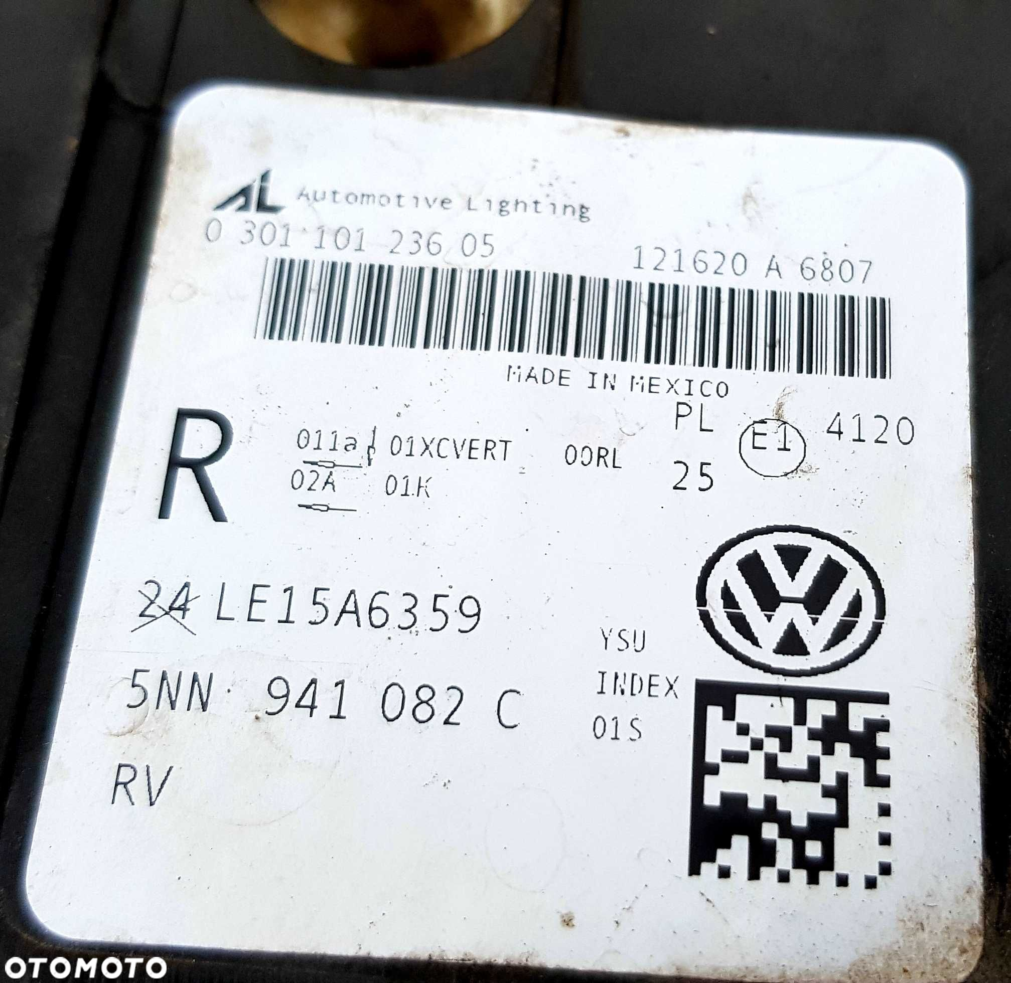 VW TIGUAN II ALLSPACE Lampa Przednia Prawa 5NN‌941‌082‌C FULL LED NOWA - 4