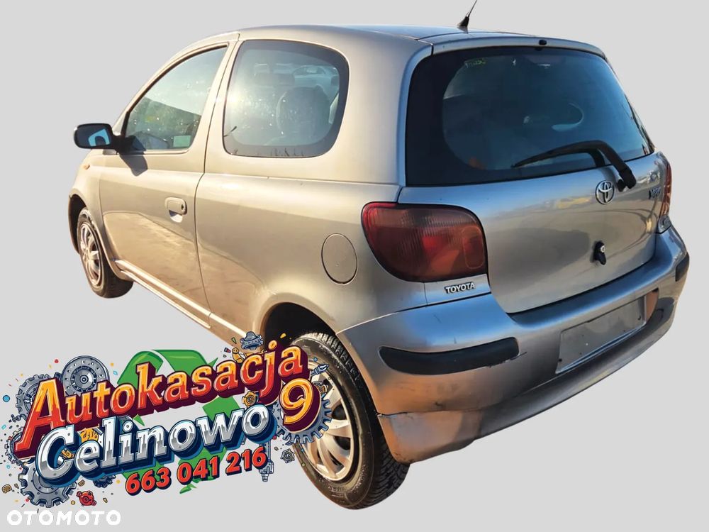 Toyota Yaris I 2003 Silnik 1.0i 16V (1S-P52l) 68 KM (50 kW) 1D2 Na części silnik, drzwi, maska, klapa bagażnika, zderzak, lampa - 4