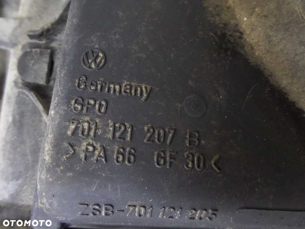 VW T4 MULTIVAN CARAVELLE 91-99 1.9 2.4 CHLODNICA WENTYLATOR PAS PRZEDNI 701422091A 701121207B - 6