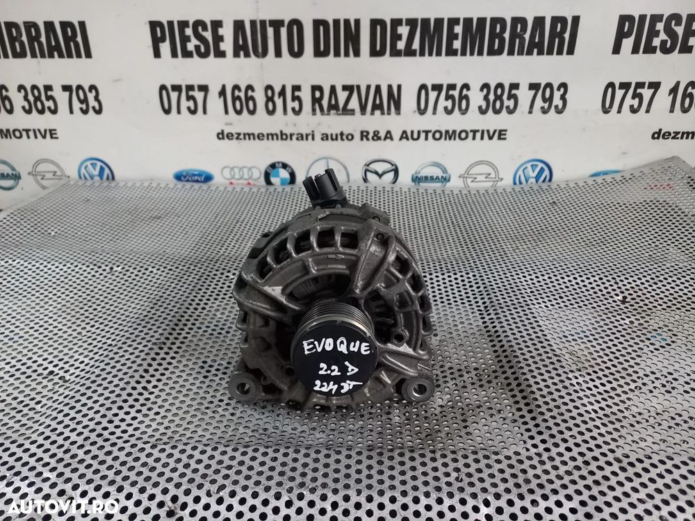 Alternator Land Rover Range Rover Evoque Freelander 2.2 Diesel Motor 224DT Cod EJ32--AC - Dezmembra - 1