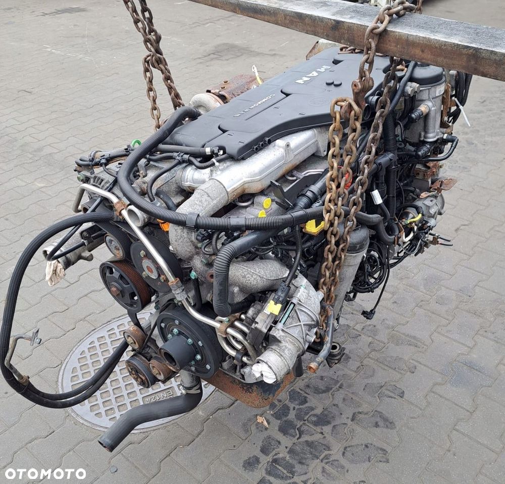 KOMPLETNY SILNIK MAN TGL TGM 250 KM D0836 LFL66 EURO 6 - 6