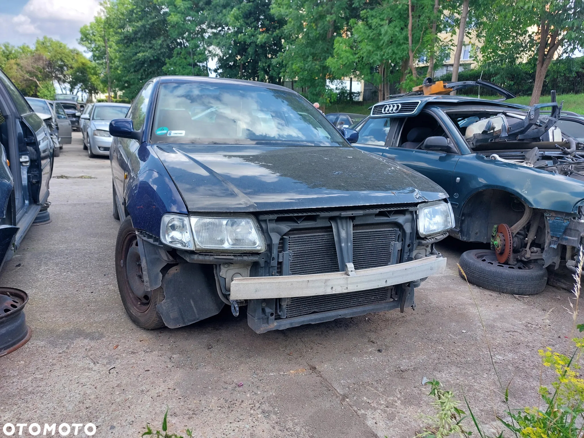 Klapa bagażnika AUDI A3 8L 1,8B 98R. zderzaki,maska,drzwi,lampy.... - 2
