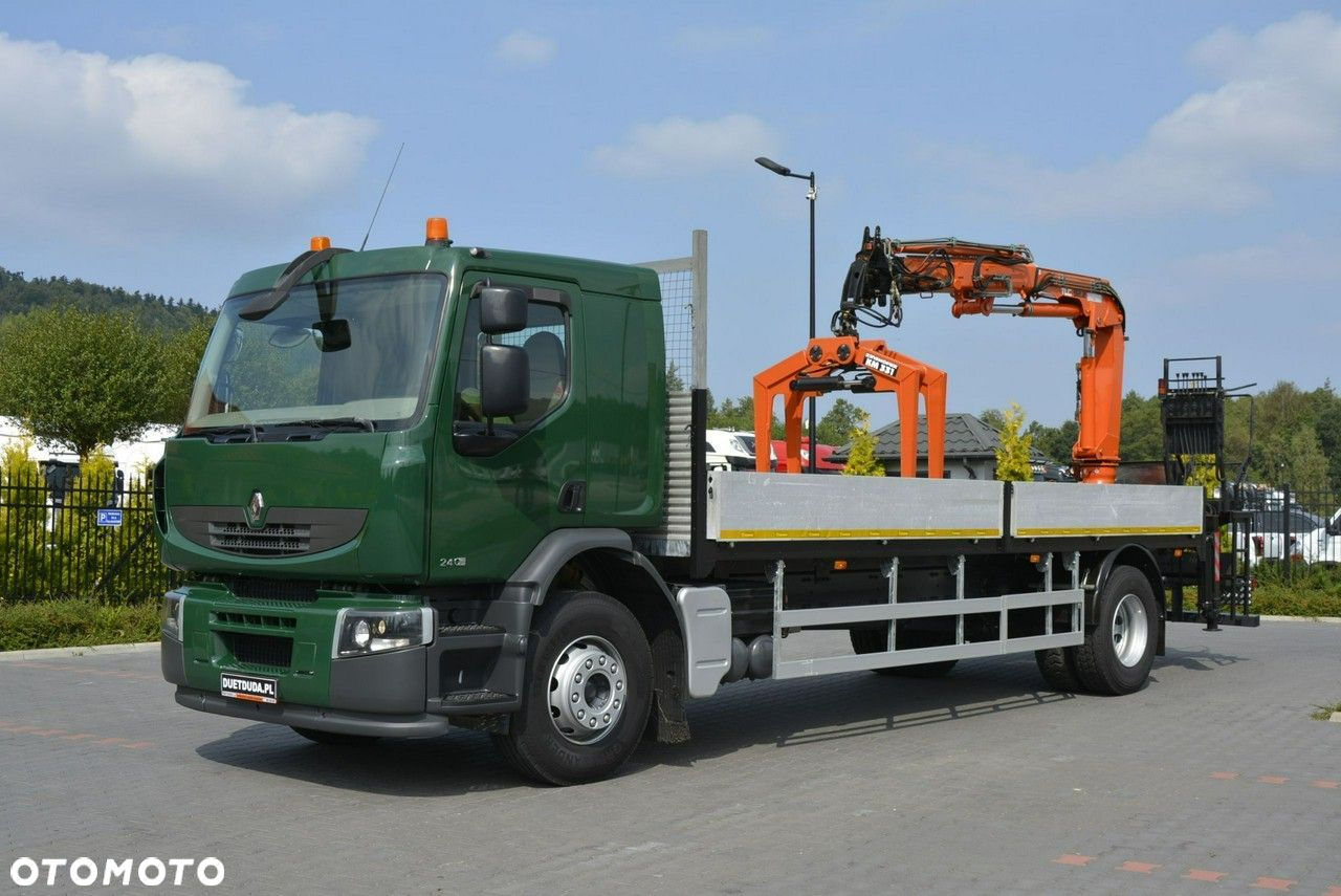 Renault Premium 180.240DXI długość Skrzyni-6.820cm + HDS TEREX TLC 92.2 - 9