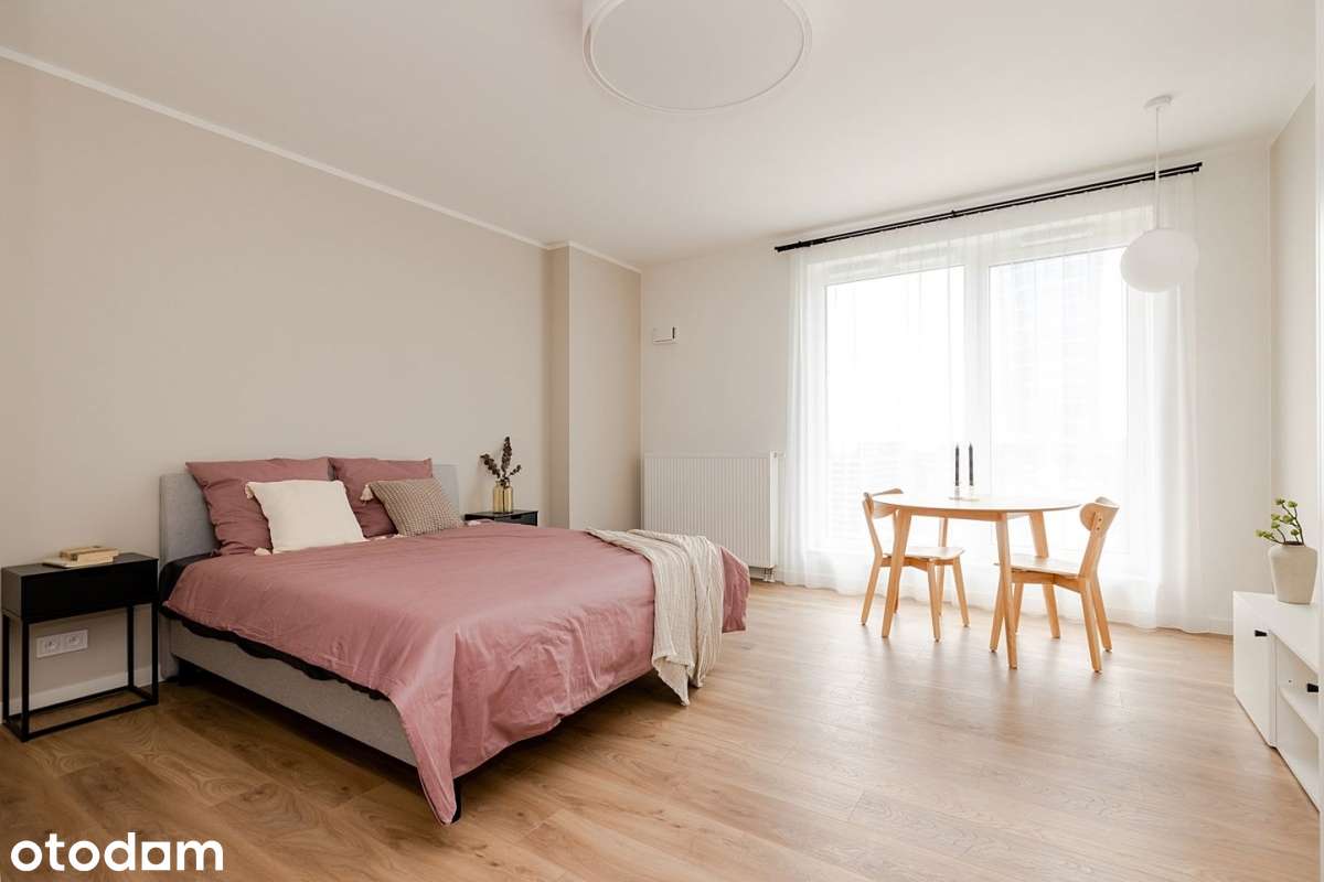 Studio | 31.49 m2 | Prowizja 0% | Top Floor | AC | Pet friendly