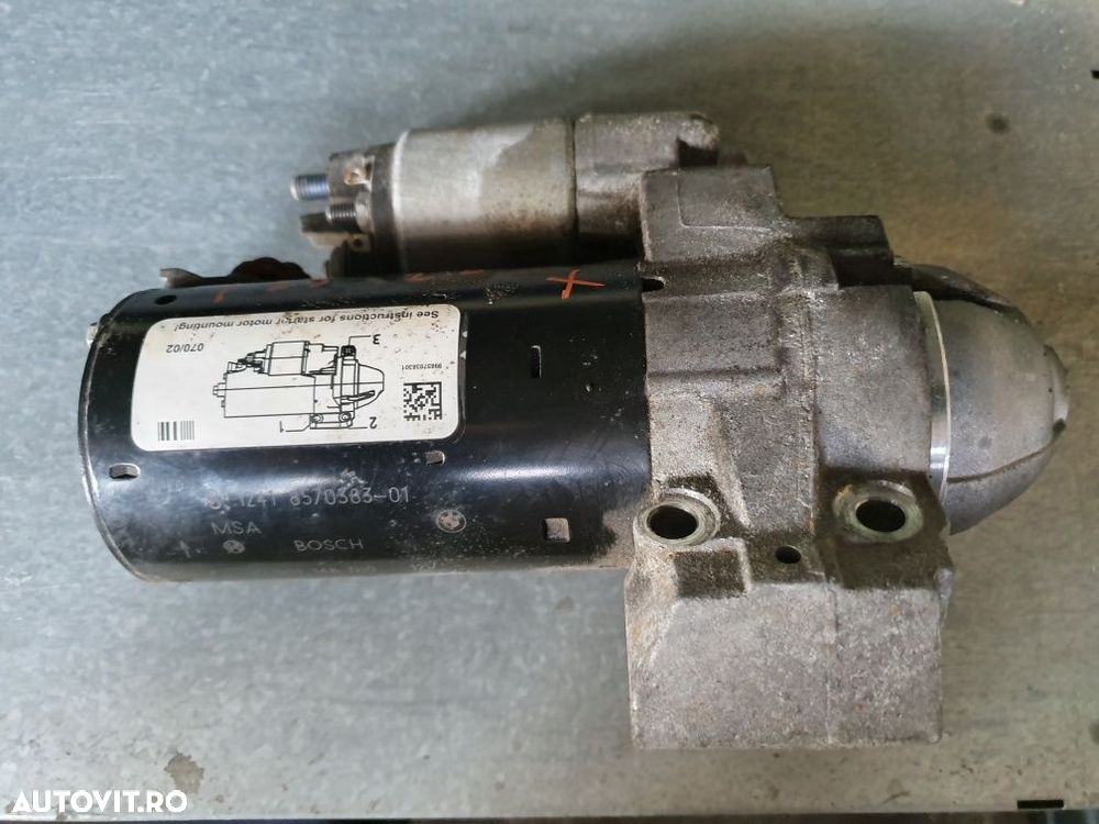 Electromotor BMW F25 X3 2.0d N47D20C cod: 8570383 - 1