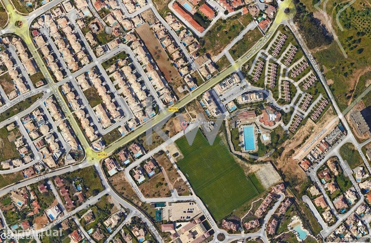 Lote para construção de moradia T3 isolada em Resort de Luxo na falési - Grande imagem: 2/5