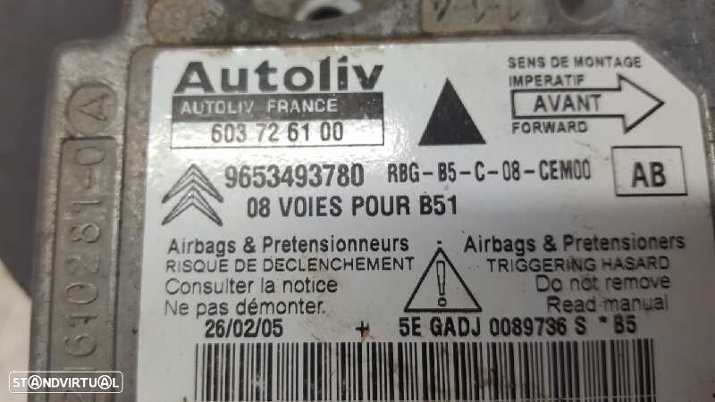 CENTRALINA DE AIRBAG CITROEN C4 BERLINA 1.6 16V HDI - 2