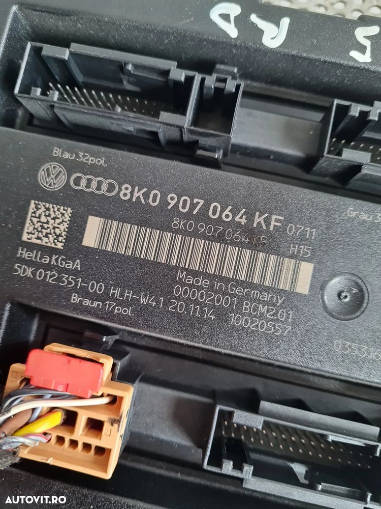 Modul Confort BCM Lamborghini Aventador Audi A4 B8 Q5 Q3 A5 2.0 Tdi Euro 5 Cod Motor CJC Cutie Automata NYM An 2012-2013-2014-2015 Cod 8K0907064KF Dezmembrez Audi A5 Facelift 2.0 Tdi Automat Motor CJC Cutie Automata NYM Volan Stanga Xenon Piele An 2012-2013-2014-2015 - 6