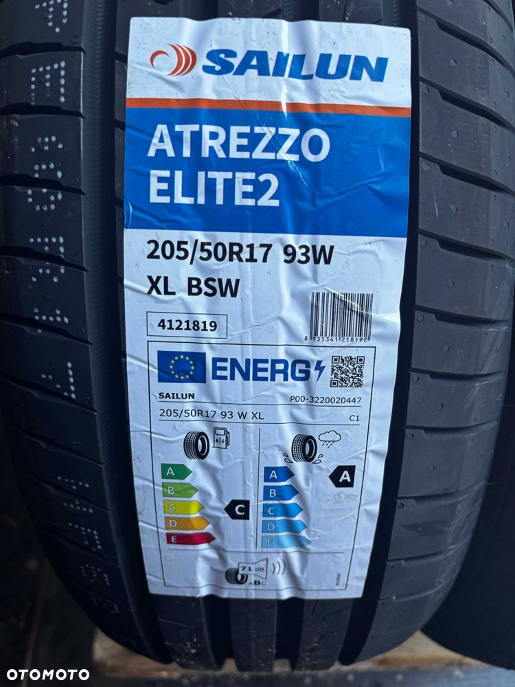 Okazja opony letnie 205/50R17 93W XL SAILUN ATREZZO ELITE2 NOWE 2025 - 2