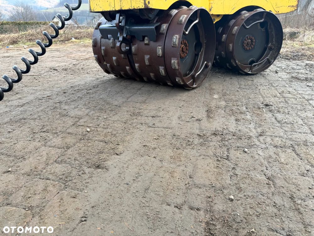Bomag BMP 8500 Walec Łamany Okołkowany 1,6 tony Sterowany z Pilota radiowo zdalnie lub na Kabel! Silnik Kubota 3cyl. Jak Nowy Sprowadzony z Norwegii 2016r Do wykopów. Grubość kołków jak w Nowym walcu z salonu! Stan PERFEKT w Pełnym Oryginale! - 19