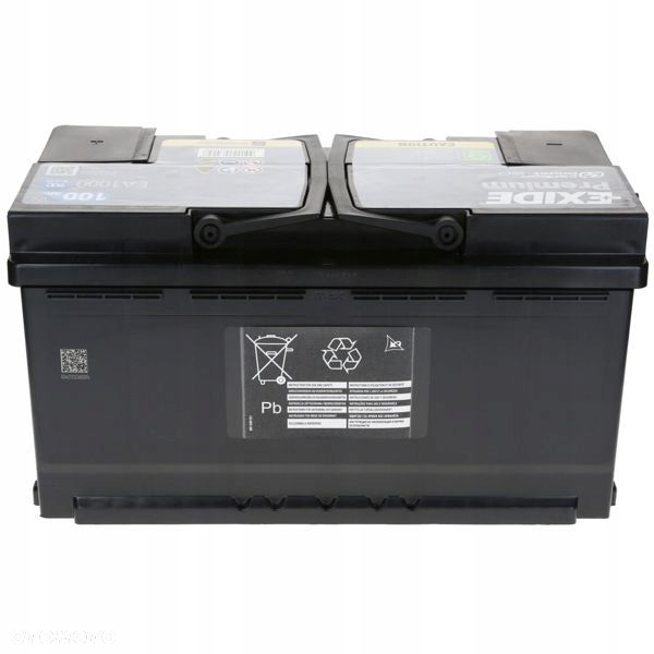 Akumulator Exide Premium 100Ah 1000A EA1000 P - 8