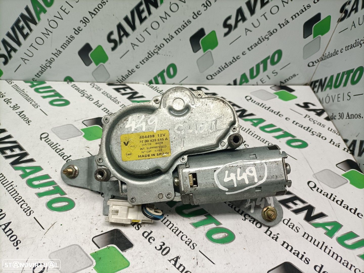 Motor Limpa Vidro Traseiro Renault Clio Ii (Bb_, Cb_) - 1