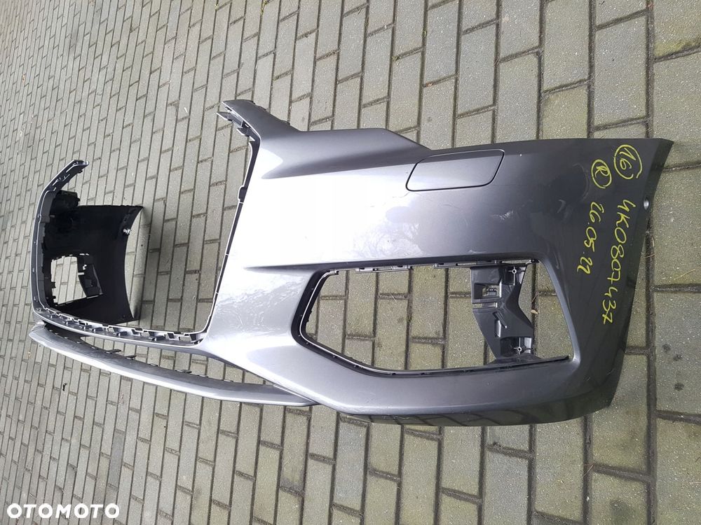 audi a6 c8 18-24 zderzak przód grill 4k0807437 6 pdc - 4