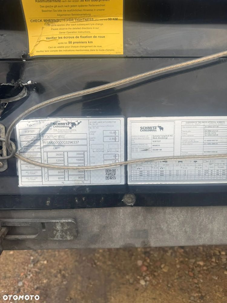 Schmitz Cargobull 2018 *296337* - 8
