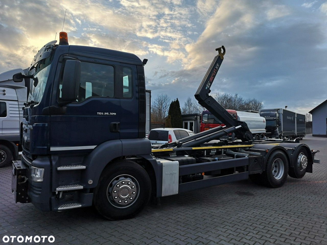 MAN TGS 26.320 Hakowiec Multilift 6x2 Oś Skrętna Tylko 216 Tys Km! - 5