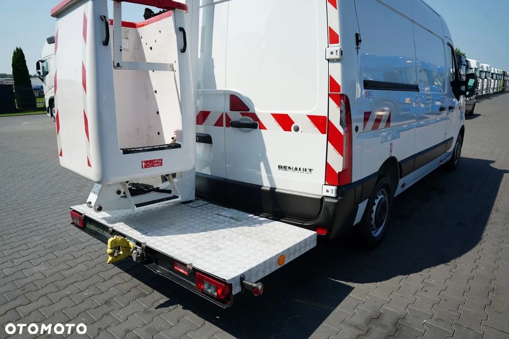 Renault MASTER / ZWYŻKA / BLASZAK / PODNOŚNIK KOSZOWY FRANCE ELAVATEUR 121 Ft - 12 M / MAX UDŹWIG 120 KG / EURO 6 - 20