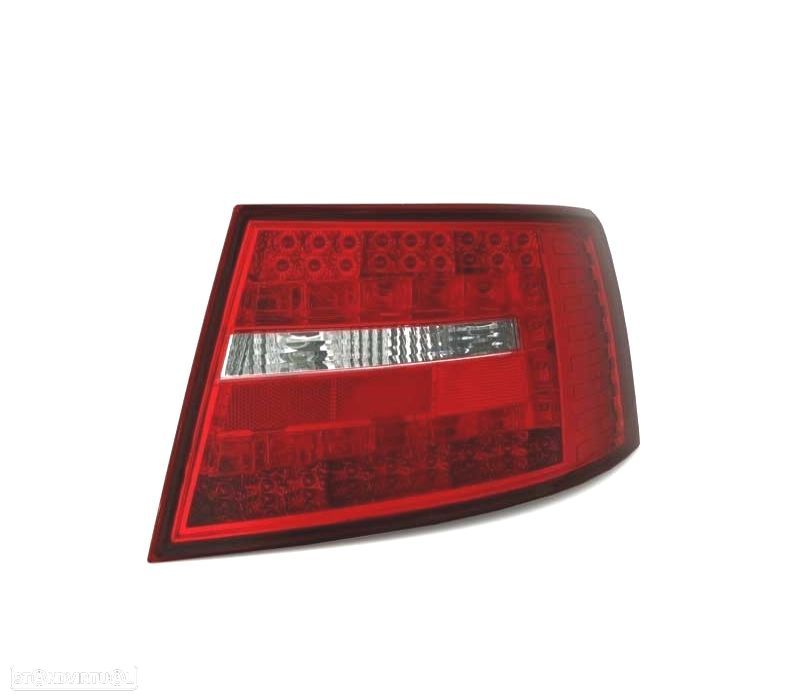 FAROLINS TRASEIROS LED PARA AUDI A6 4F 04-08 - 4